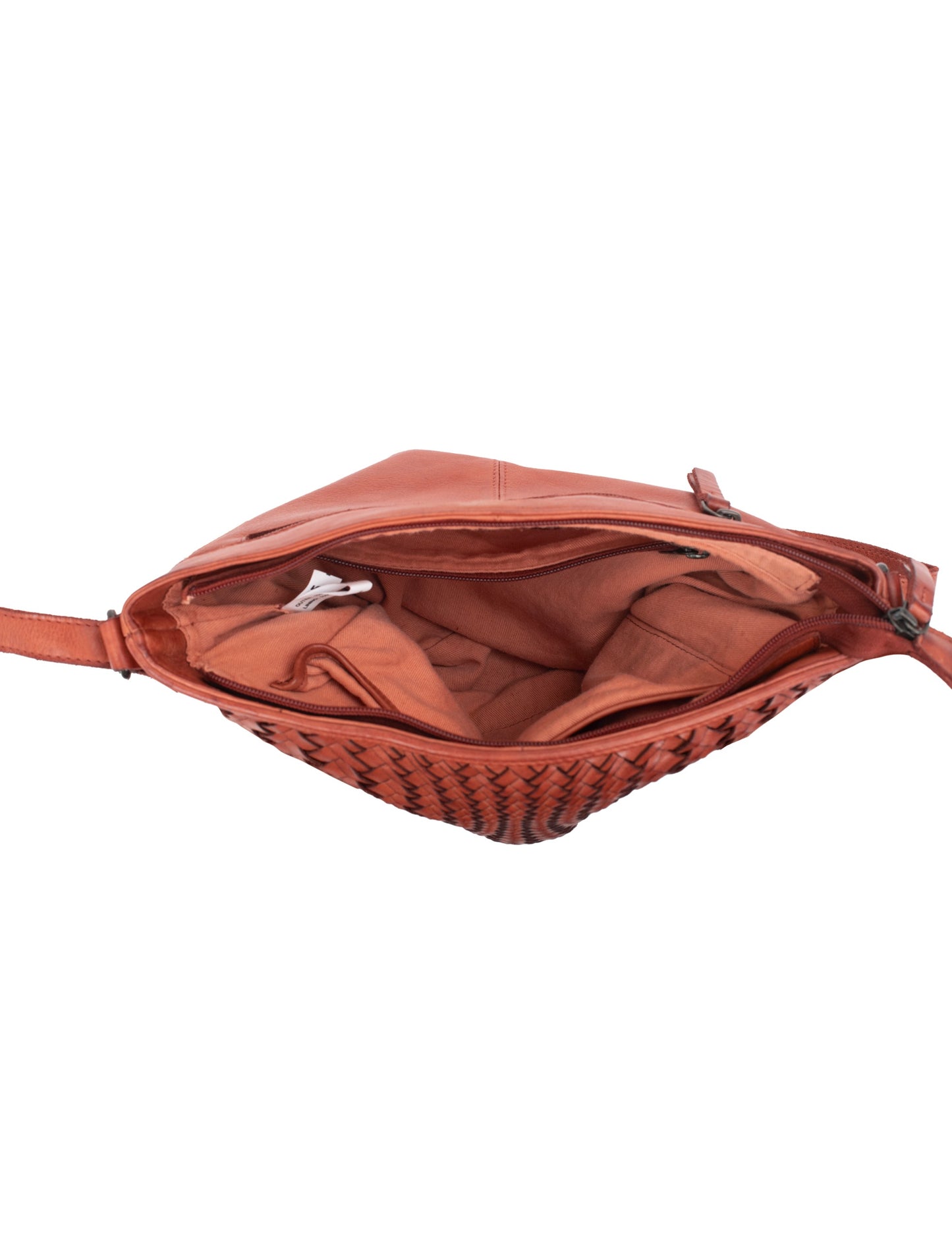 COOGEE CROSS BODY BAG W/ ADJUSTABLE STRAP - TAN