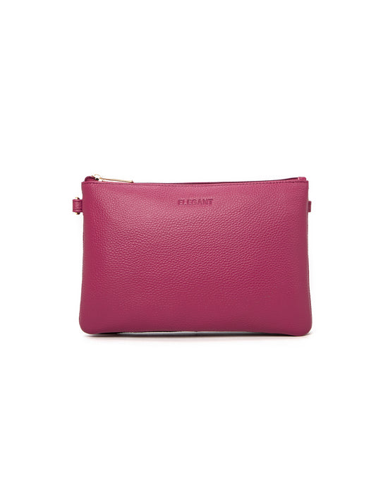 HOPE MULTI COMPARTMENT LEATHER XBODY BAG- E1-1010-RAS- NEW IN