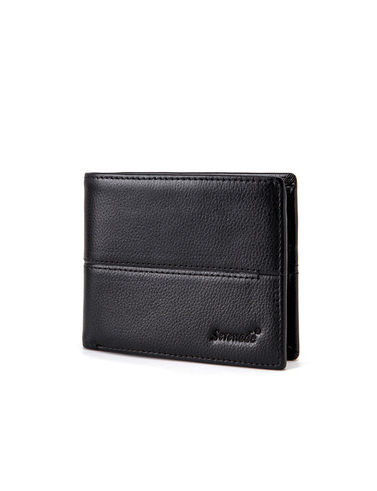 CAESAR MEN'S BILLFOLD LEATHER WALLET WITH RFID- MW1-101B