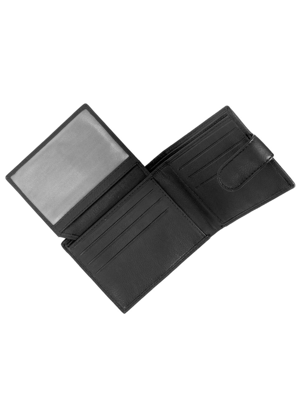 OTTO MEN'S TAB LEATHER WALLET- NBMW-2- NEW IN