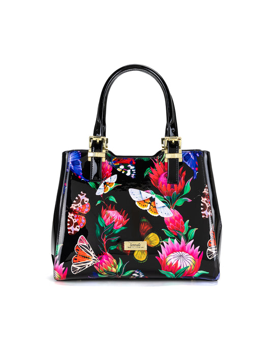 WINSLET GRIP HANDLE LEATHER BAG-SN56-0160
