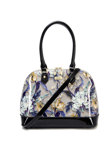 LUCINDA PATENT LEATHER DOME BAG- SN58-6801