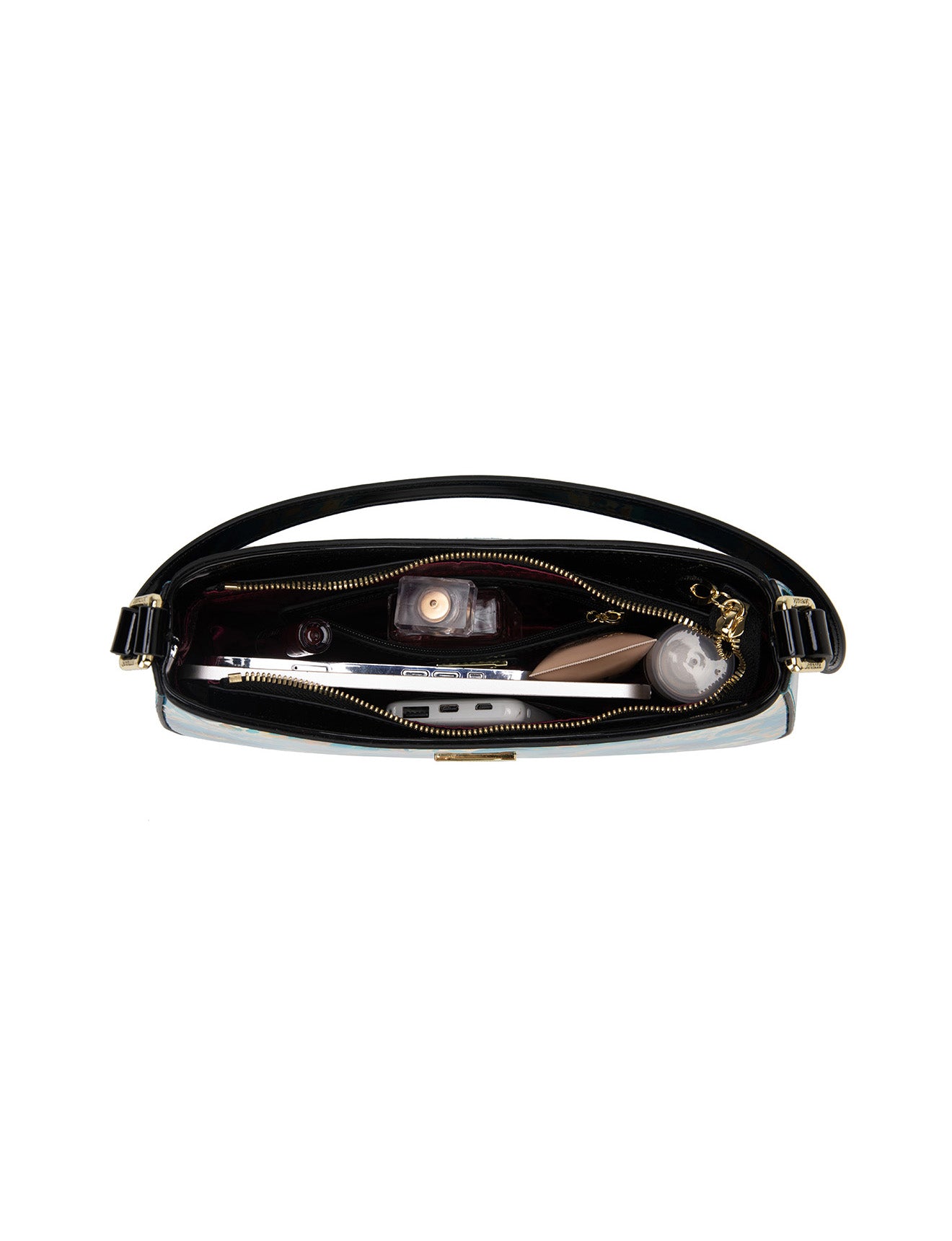 KIRRILY PATENT LEATHER BAG WITH RFID- SN94-0821