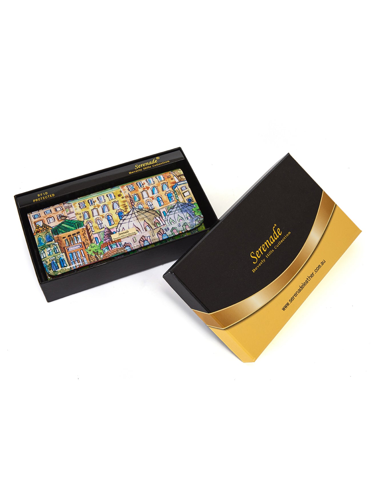 PALERMO LARGE LEATHER RFID WALLET- WSF1801
