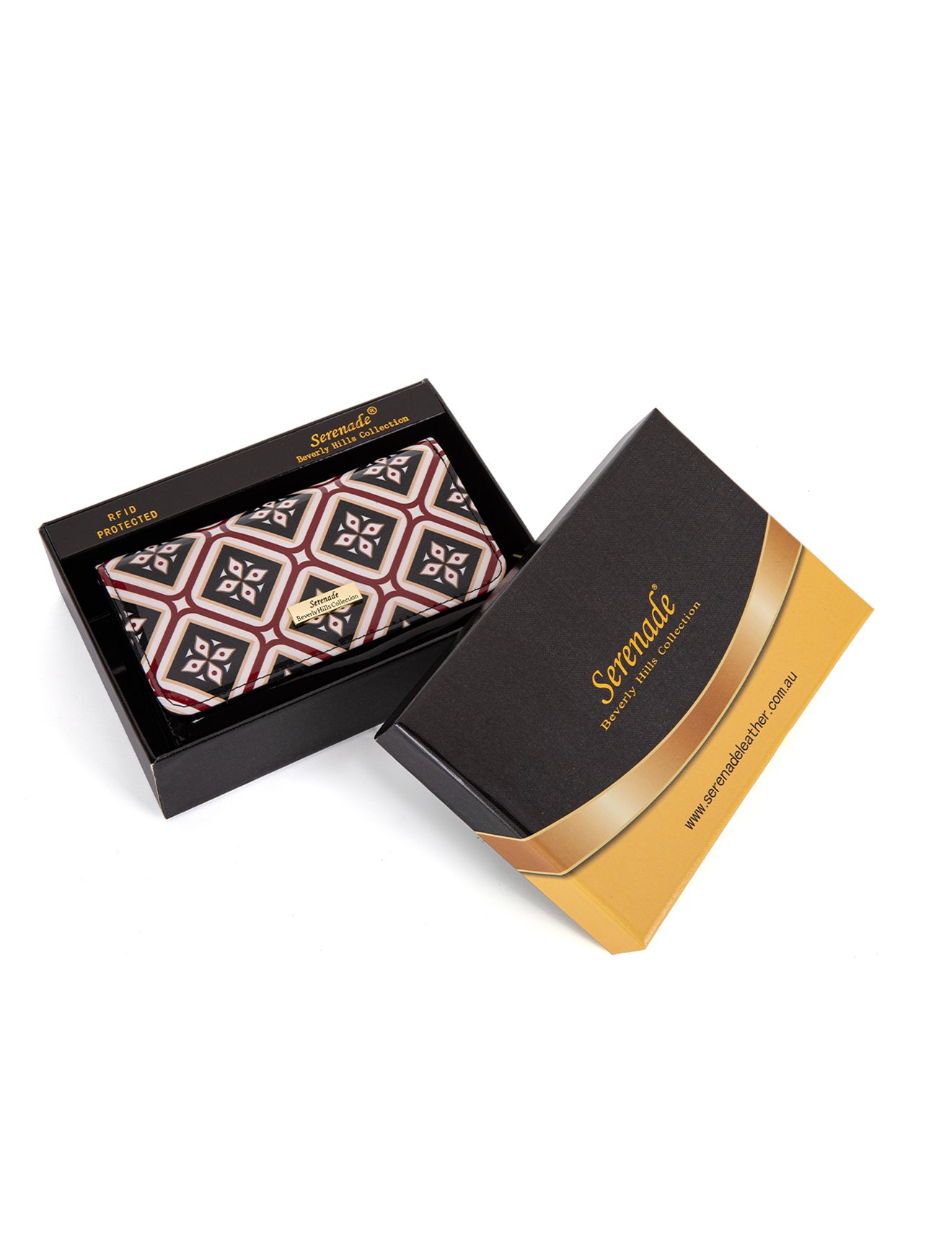 ELOISE MED LEATHER RFID WALLET- WSF2502-SALE