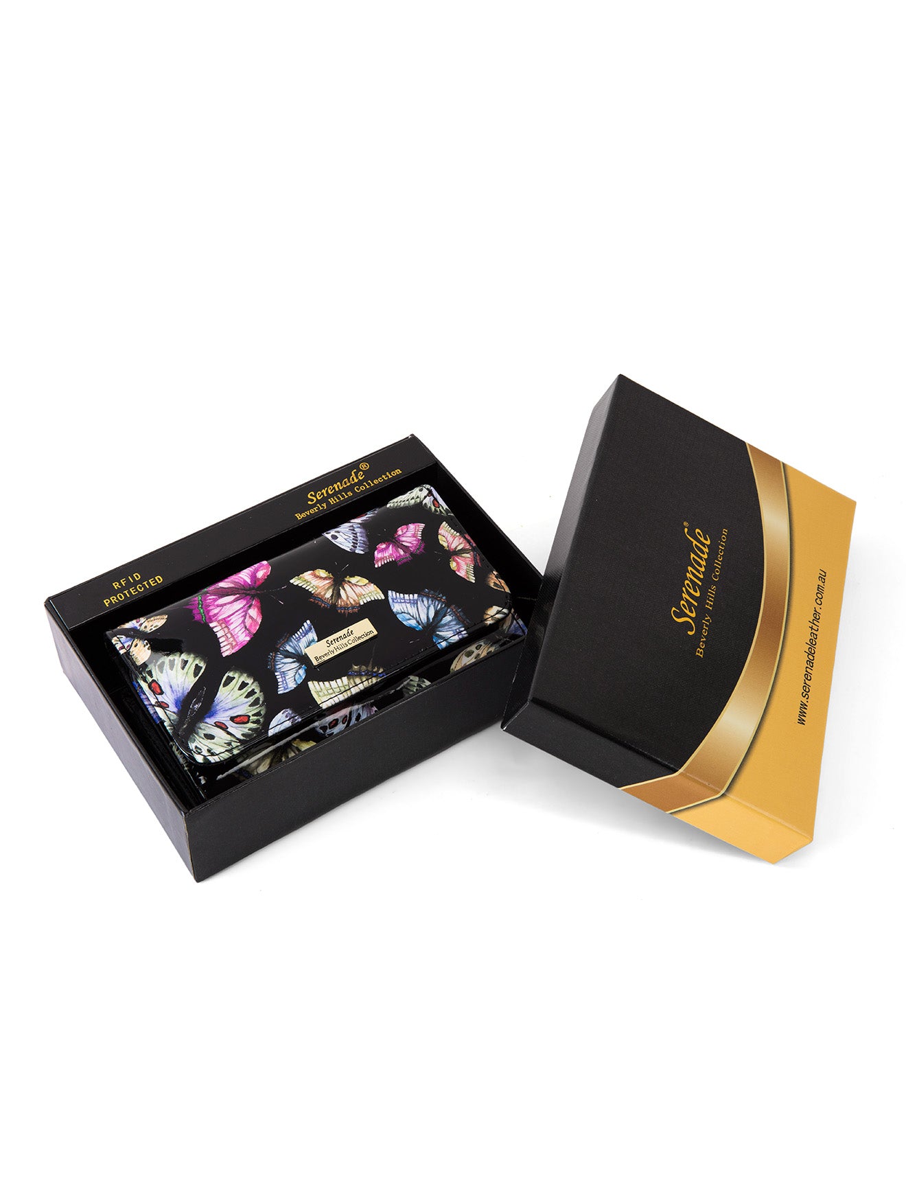 IMPERIA MEDIUM PATENT LEATHER WALLET WITH RFID-WSF2902
