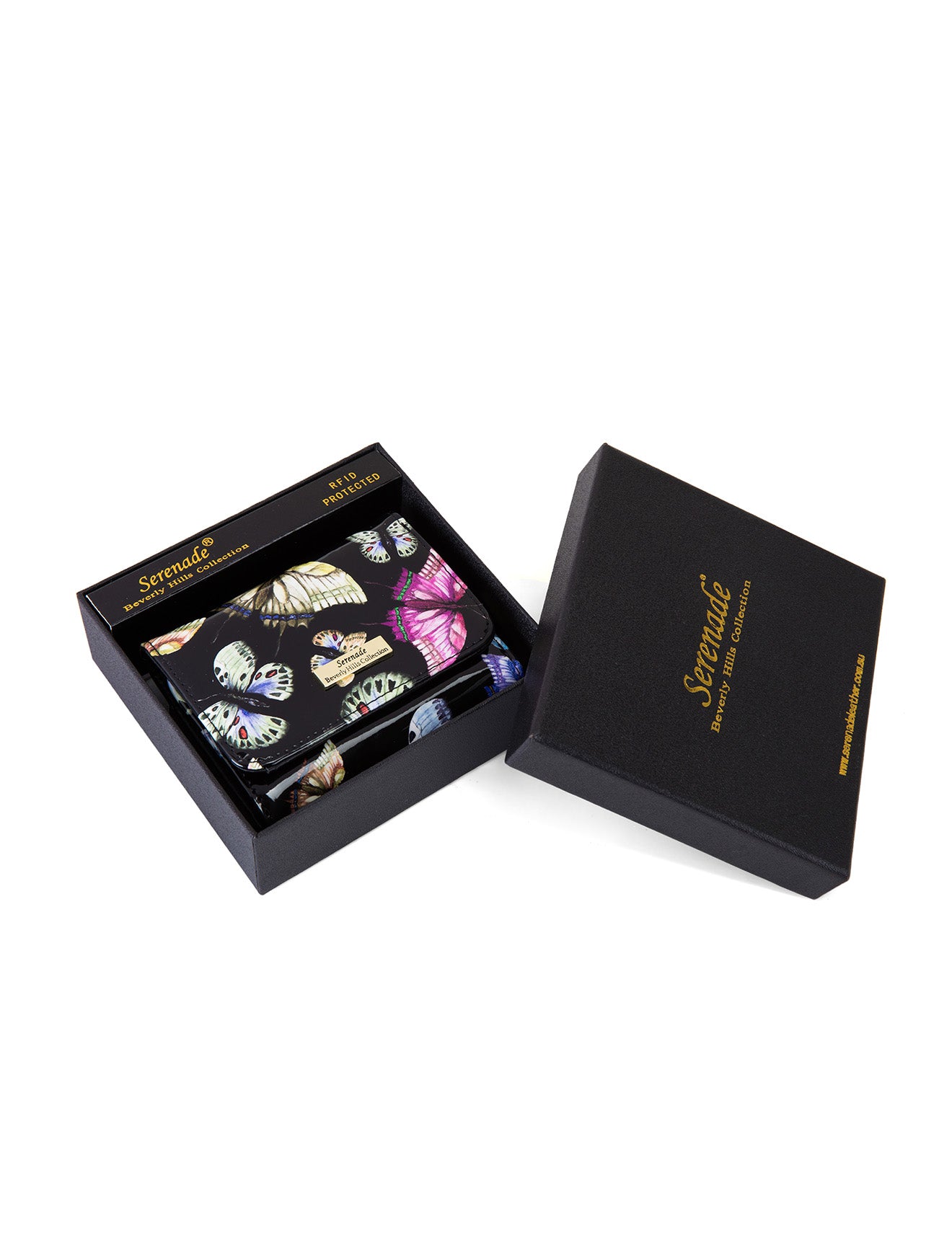 IMPERIA SML PATENT LEATHER WALLET WITH RFID-WSF2903