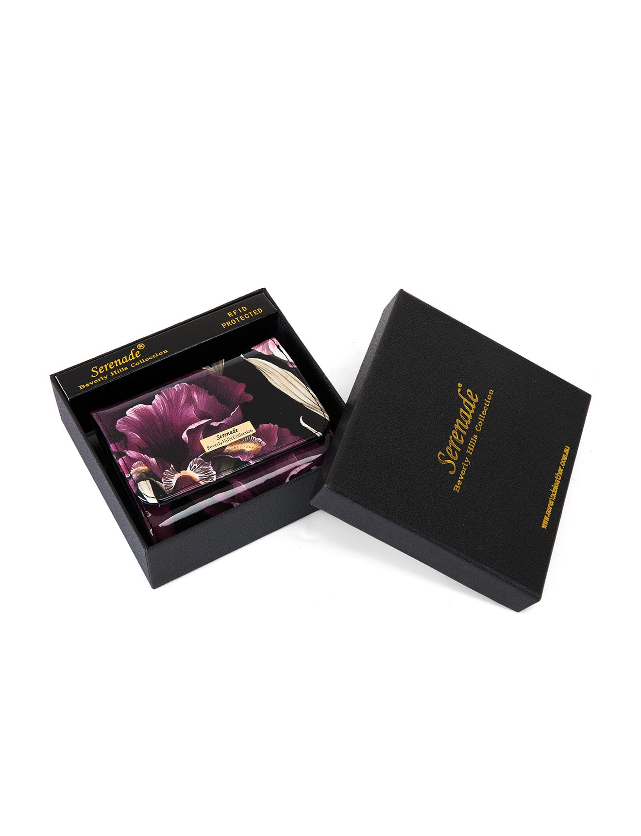 CHARLOTTE SML PATENT LEATHER WALLET WITH RFID-WSF3003