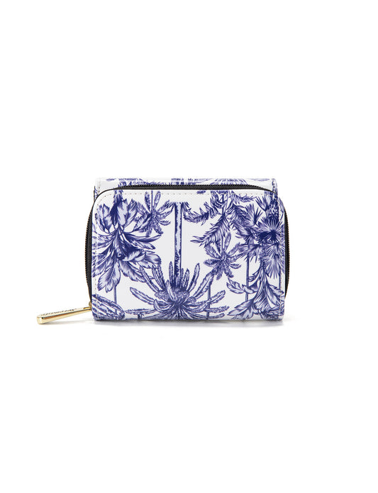 PALMS SML PATENT LEATHER WALLET WITH RFID- WSF4003