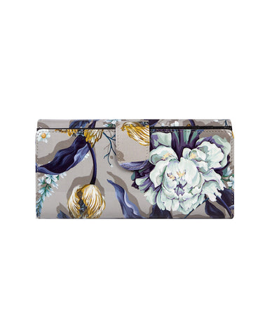 LUCINDA LARGE  PATENT LEATHER WALLET WITH RFID- WSN5801