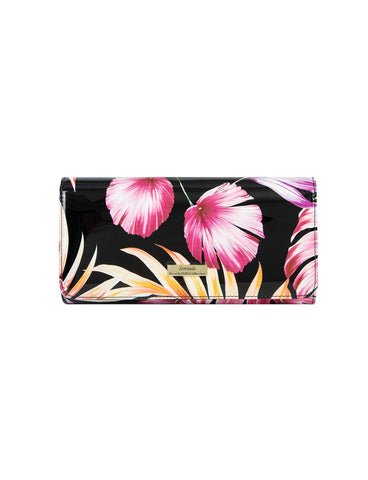 MINNIE LARGE  PATENT LEATHER WALLET WITH RFID- WSN6601
