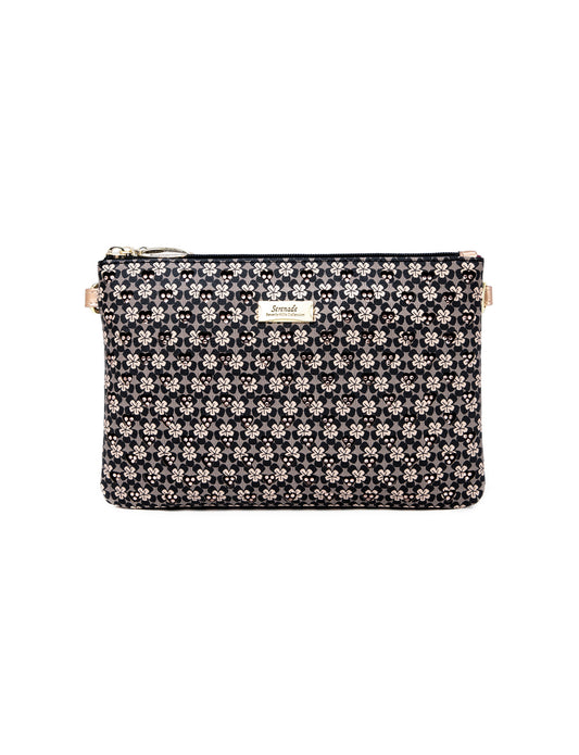 DYLAN VEGAN CROSS BODY BAG- CP17-1010-BLK
