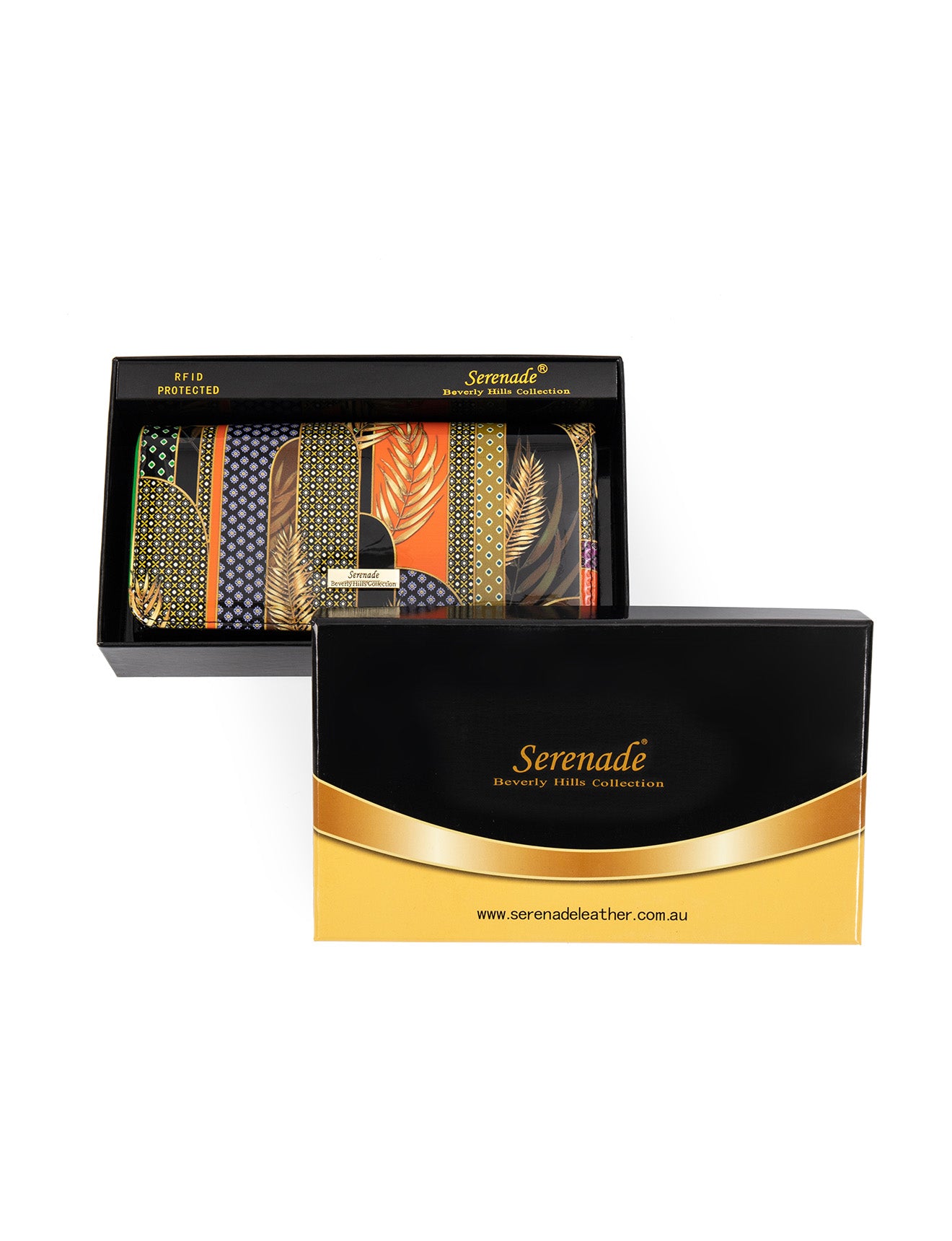 MATILDA LARGE PATENT LEATHER WALLET WITH RFID-WSN6201