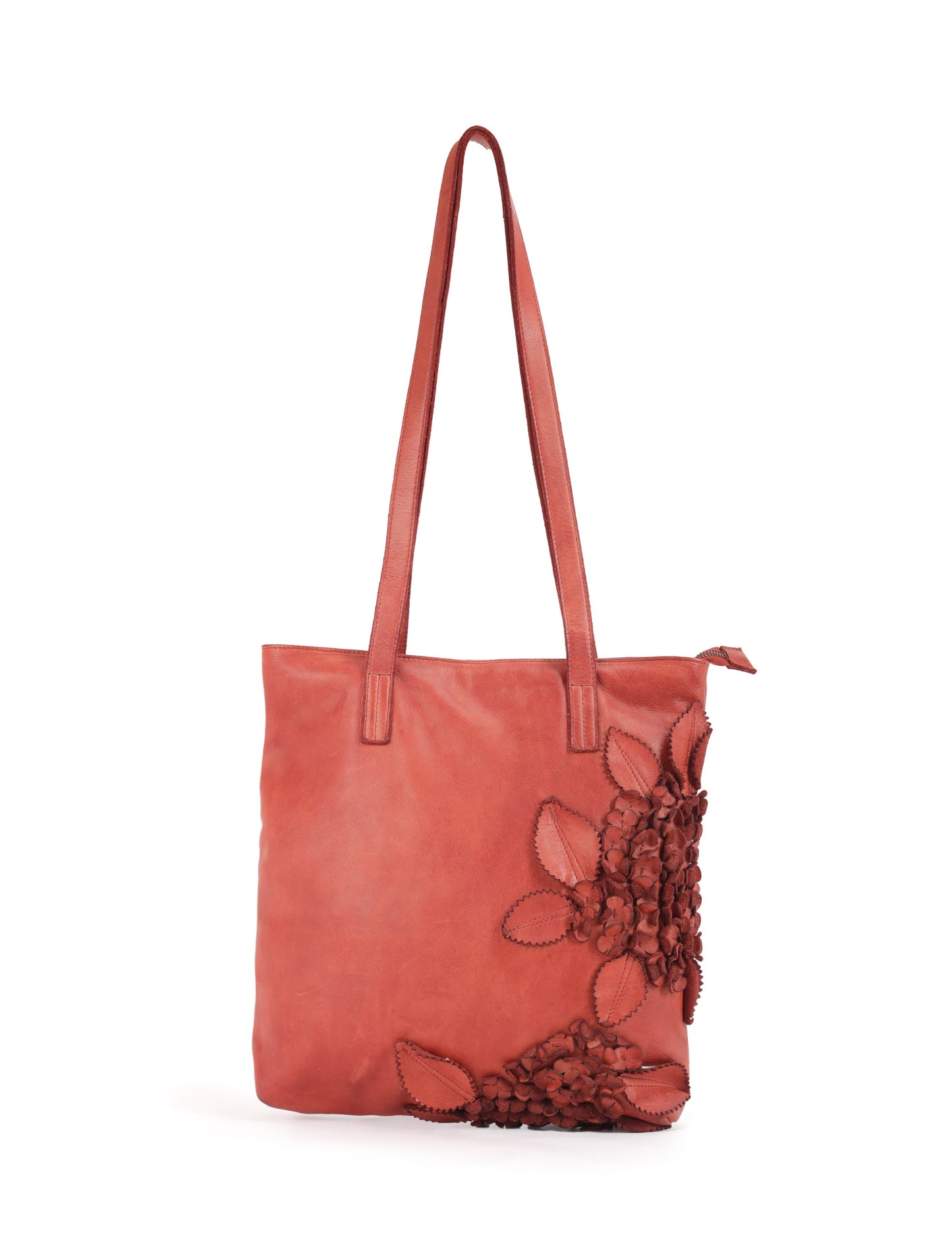 FLINDERS FLORAL TOTE - TAN