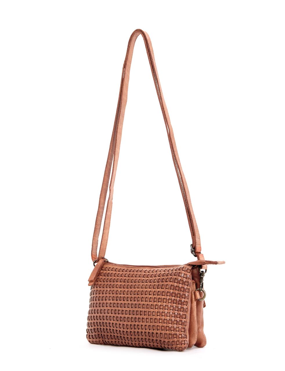 PADDINGTON CROSS BODY BAG W/ ADJUSTABLE STRAP - TAN