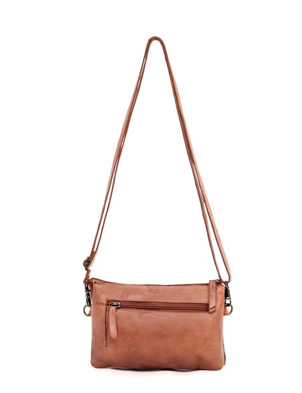 PADDINGTON CROSS BODY BAG W/ ADJUSTABLE STRAP - TAN