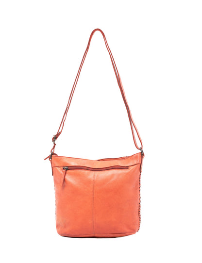 COOGEE CROSS BODY BAG W/ ADJUSTABLE STRAP - TAN