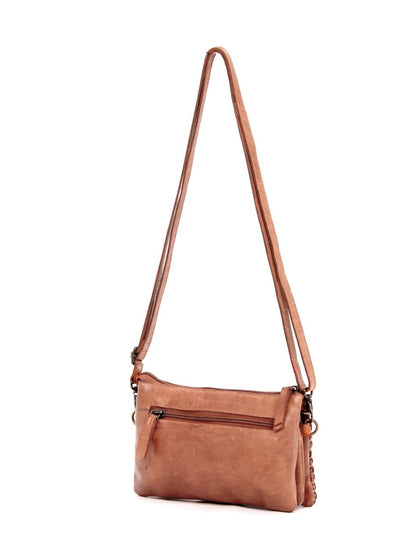 PADDINGTON CROSS BODY BAG W/ ADJUSTABLE STRAP - TAN