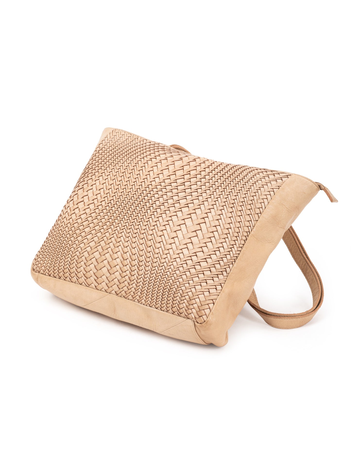 TOOWOOMBA WOVEN TOTE - TAUPE