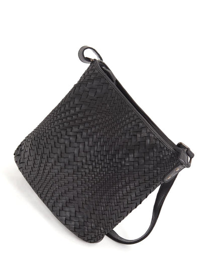 COOGEE CROSS BODY BAG W/ ADJUSTABLE STRAP - BLACK