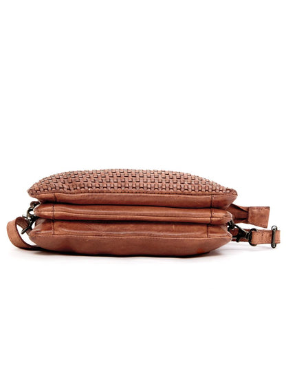 PADDINGTON CROSS BODY BAG W/ ADJUSTABLE STRAP - TAN