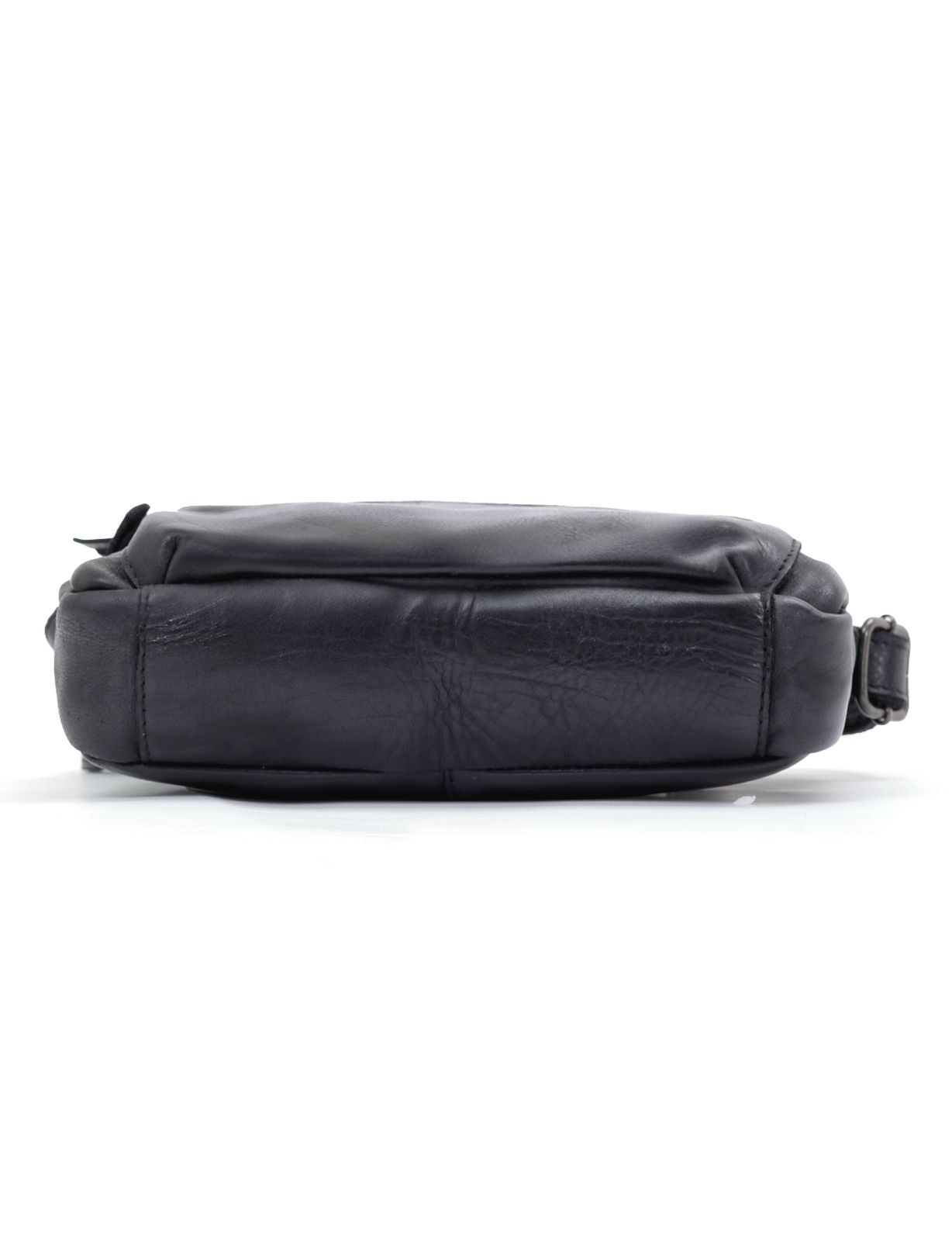 BROOME SML LEATHER XBODY BAG- A-0005-BLACK- NEW IN