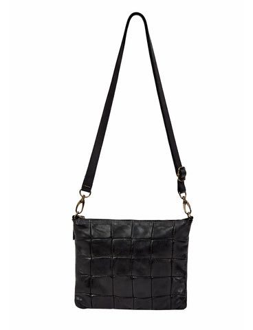 BALLARAT LEATHER XBODY BAG- A-0010-BLK- NEW IN- A-0010-BLK- NEW IN