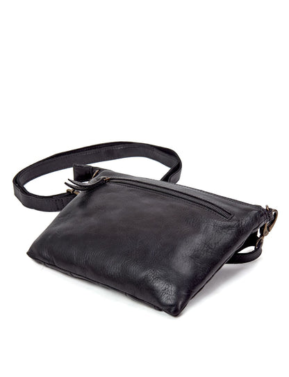 BALLARAT LEATHER XBODY BAG- A-0010-BLK- NEW IN- A-0010-BLK- NEW IN