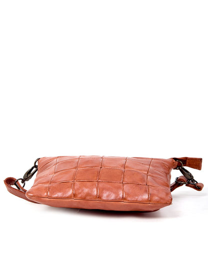 BALLARAT LEATHER XBODY BAG- A-0010-TAN- NEW IN- A-0010-TAN- NEW IN