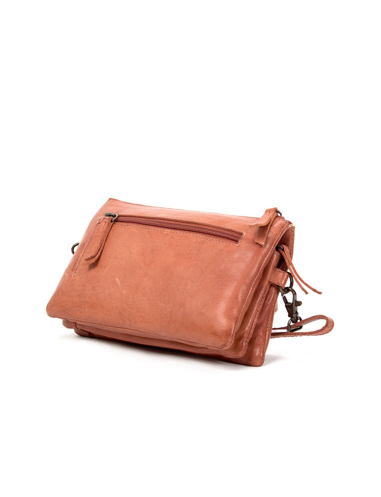 DEVONPORT LEATHER XBODY BAG- A-0014-TAN- NEW IN
