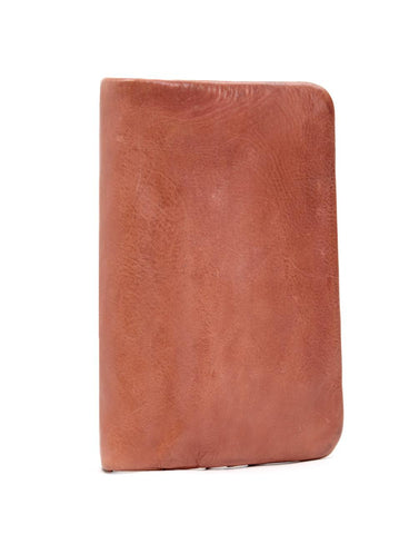 KADINA LGE LEATHER CLUTCH WALLET- A-0025-TAN- NEW IN