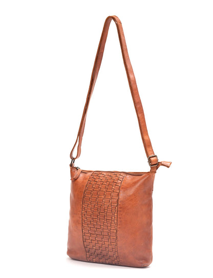 BRIGHTON XBODY BAG - COGNAC