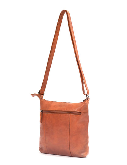 BRIGHTON XBODY BAG - COGNAC