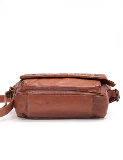 COLLINGWOOD XBODY BAG - COGNAC