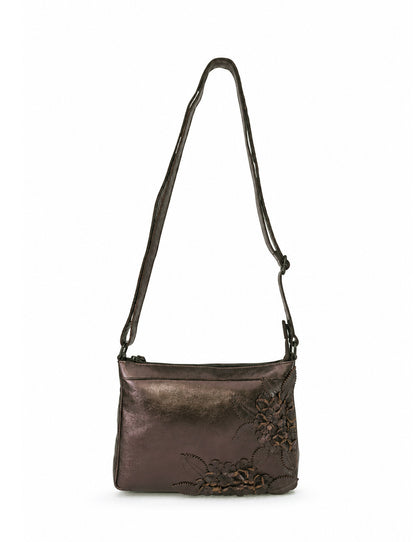 ELIZA CROSS BODY BAG W/ ADJUSTABLE STRAP - COPPER