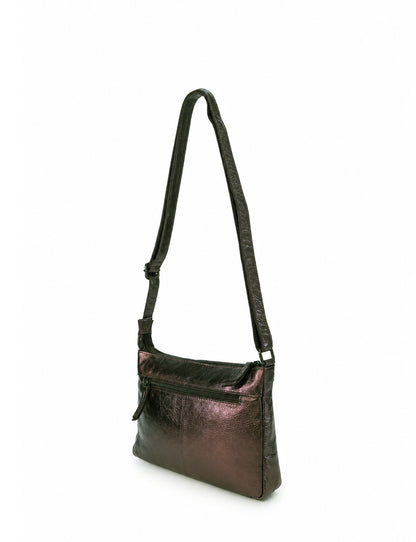 ELIZA CROSS BODY BAG W/ ADJUSTABLE STRAP - COPPER