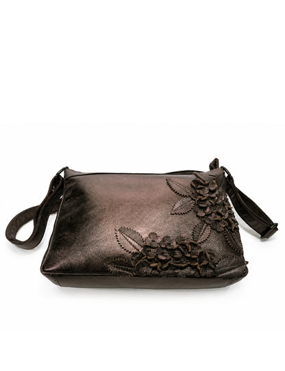 ELIZA CROSS BODY BAG W/ ADJUSTABLE STRAP - COPPER