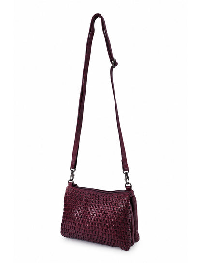 PADDINGTON CROSS BODY BAG W/ ADJUSTABLE STRAP - PURPLE
