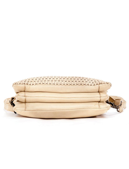 PADDINGTON CROSS BODY BAG W/ ADJUSTABLE STRAP - TAUPE