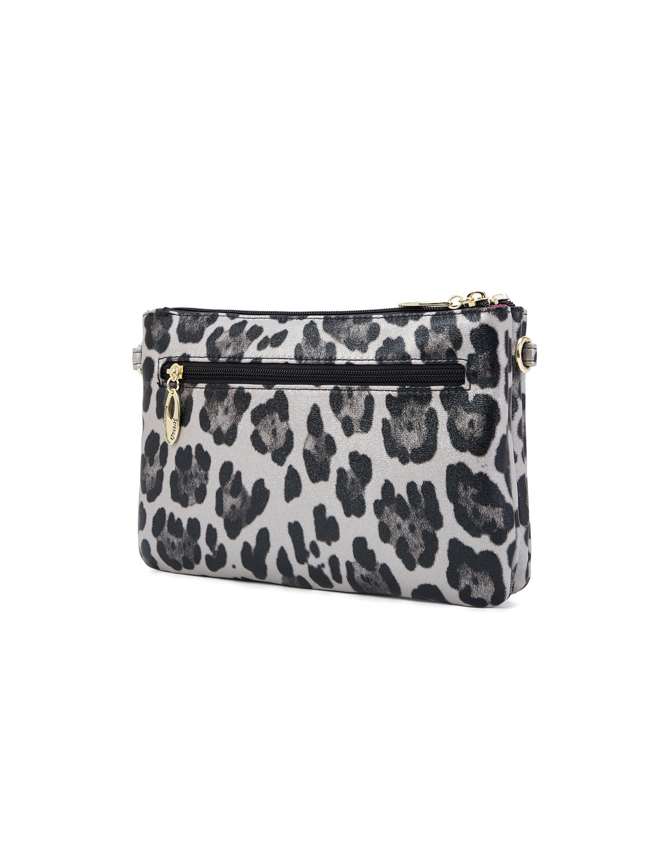 MADAGASCAR VEGAN CROSS BODY BAG- CP19-1010-SIL