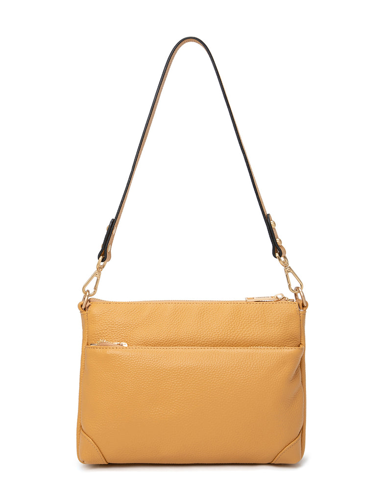 FAITH LEATHER CROSS BODY BAG- E1-0749-DIJ – Serenade-Leather