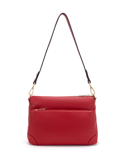 FAITH LEATHER CROSS BODY BAG- E1-0749-FIRE
