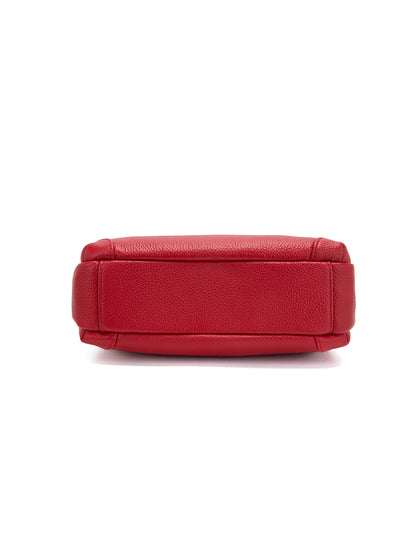 FAITH LEATHER CROSS BODY BAG- E1-0749-FIRE