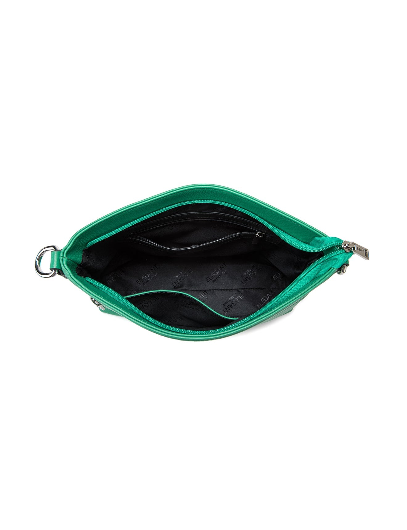 VICKY LEATHER XBODY BAG-  E1-0807A-GRN- SALE