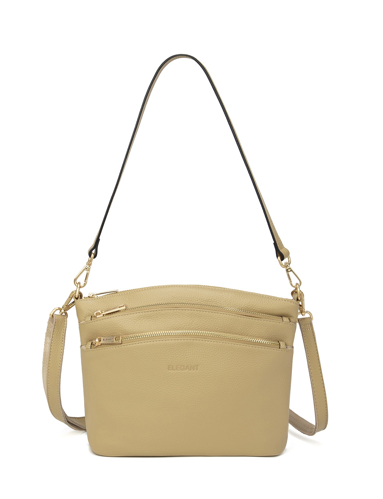GRACE LEATHER XBODY BAG- E1-0818-ARTICHOKE- SALE