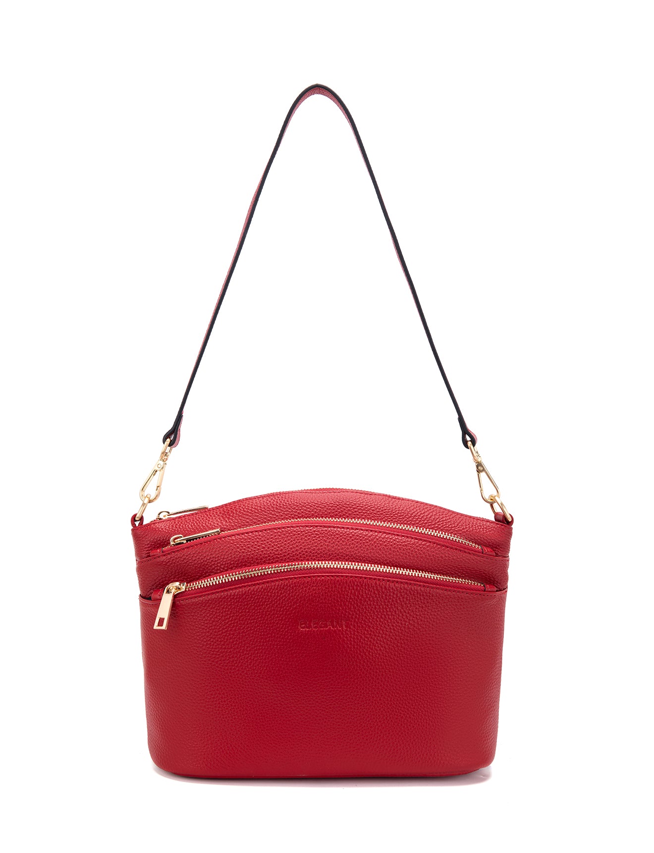 GRACE LEATHER XBODY BAG- E1-0818-FIRE