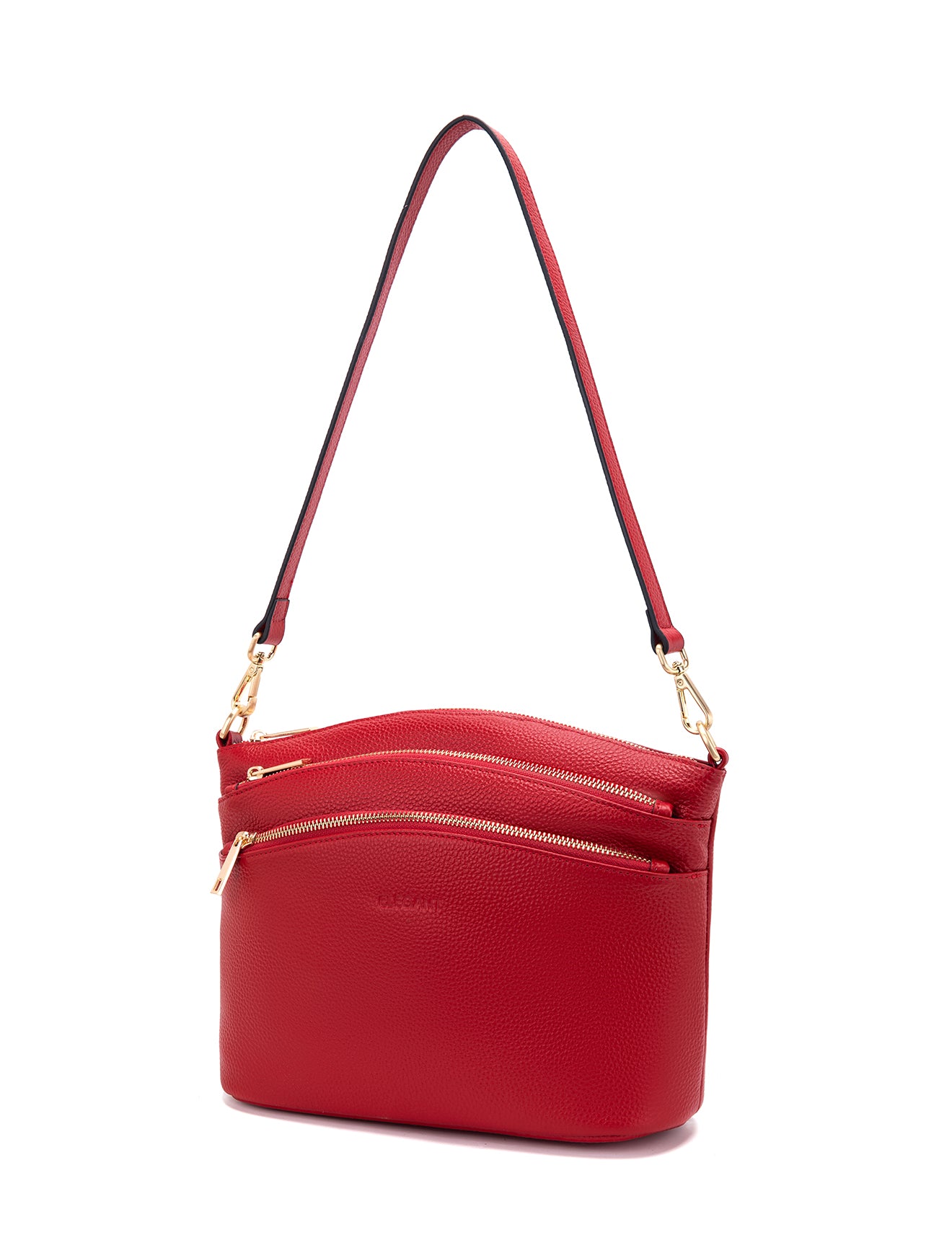 GRACE LEATHER XBODY BAG- E1-0818-FIRE