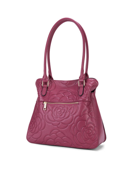 RAFAELLA LEATHER SHOULDER BAG- E1-0827-RAS