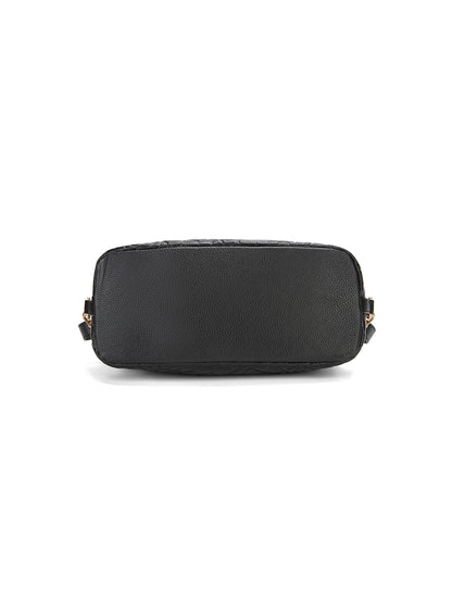 ROSANNA LEATHER CONVERTIBLE BACKPACK- E1-0839-BLK