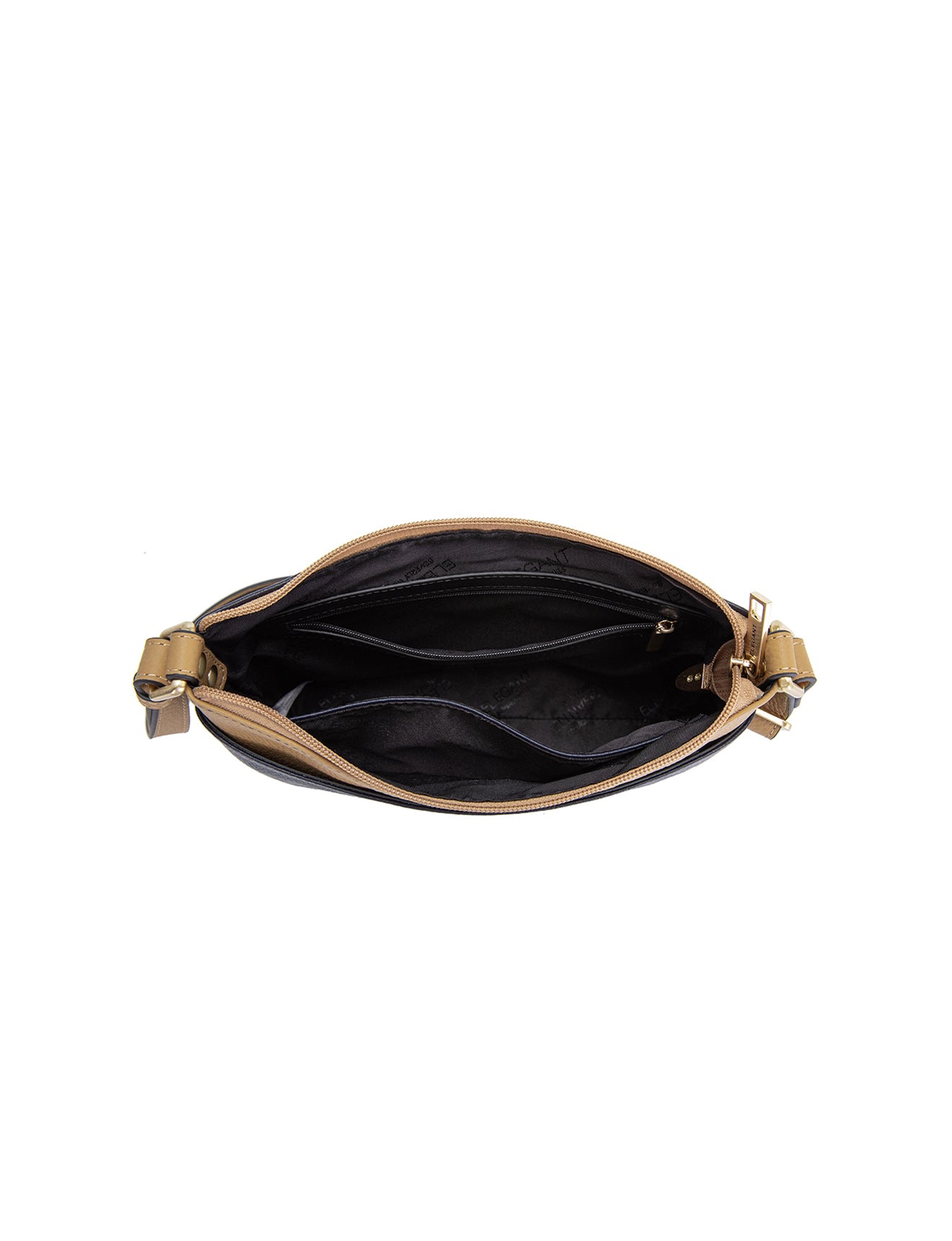 FRANCIS LEATHER XBODY BAG WITH RFID COMPARTMENT- E1-0840-NVY/CAM